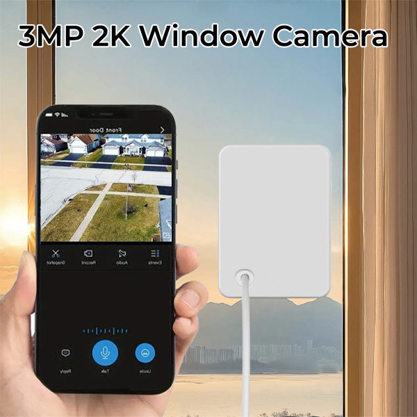 WiFi Indoor Cameras for Home Security with ChromaMax Al Color Night Vision (3MP 2K)