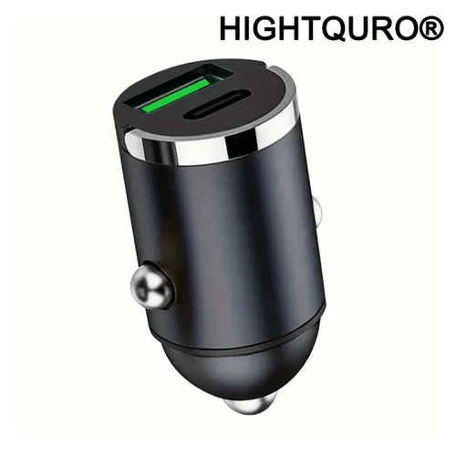 2025 NEW✨ HIGHTQURO® Invisible Fast-Charging 2 Port USB Car Charger Adaptor (USB Type-A & Type-C)