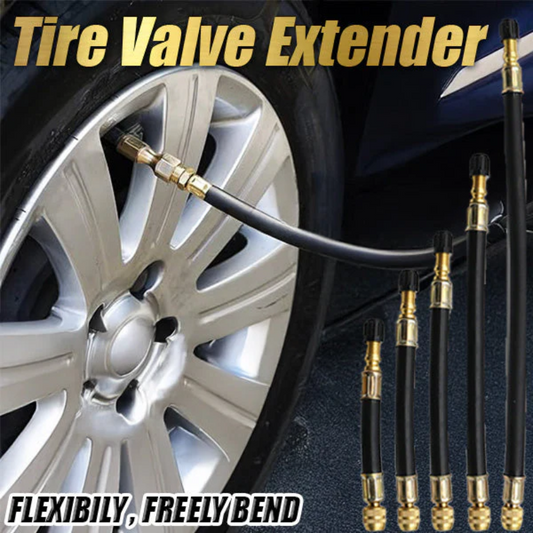 Flexible Reaching Universal Tire Valve Extender