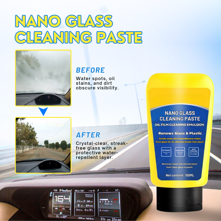 2025 NEW Formula✨ Nano Glass Cleaning Paste