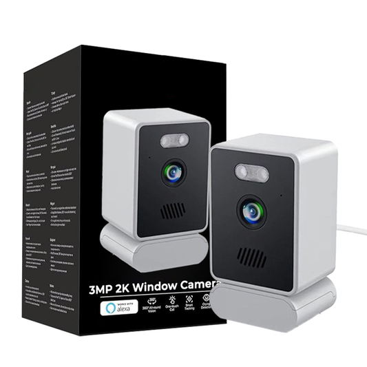 WiFi Indoor Cameras for Home Security with ChromaMax Al Color Night Vision (3MP 2K)